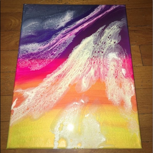 Other - Sunrise🌞 Original Resin & Acrylic Painting